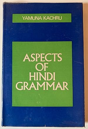 Seller image for Aspects of Hindi grammar for sale by Joseph Burridge Books