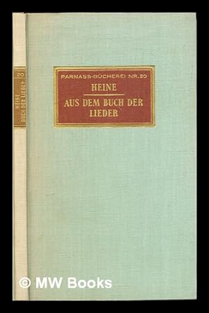 Seller image for Aus dem Buch der Lieder for sale by MW Books