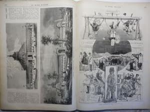 LE MONDE ILLUSTRE. JOURNAL HEBDOMADAIRE. TOME XXXII (Demi-annee) orne de nombreuses gravures d`ac...