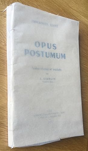 Opus postumum