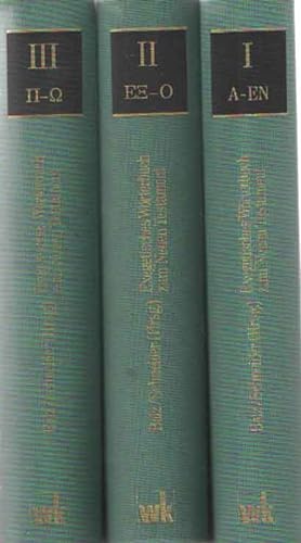 Exegetisches Worterbuch Zum Neuen Testament (3 vols)