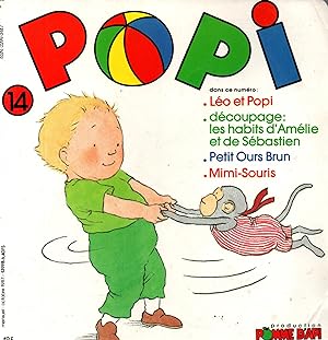 Image du vendeur pour Ensemble de 8 numeros de la revue POPI,N10,14,15,16,17,18,22,25 mis en vente par JP Livres
