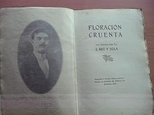 Bild des Verkufers fr Floracion cruenta. poesias zum Verkauf von Reus, Paris, Londres