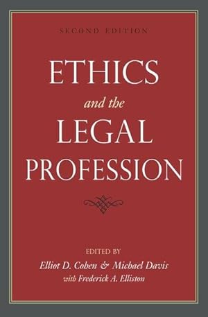 Image du vendeur pour Ethics and the Legal Profession mis en vente par GreatBookPrices