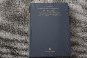 Seller image for Die deutschen Volksfeste, Volksbruche und deutscher Volksglaube in Sagen, Mrlein und Volksliedern. Erstes Bndchen: Die deutschen Volksfeste. Jahres- und Familienfeste. Zweites Bndchen: Die deutschen Volksbruche, Volksglaube und Mythologische Naturgeschichte. in einem Band for sale by Bockumer Antiquariat Gossens Heldens GbR