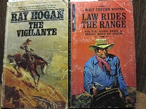 Seller image for THE VIGILANTE / LAW RIDES THE RANGE for sale by The Book Abyss