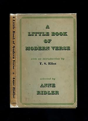 A LITTLE BOOK OF MODERN VERSE (First printing)