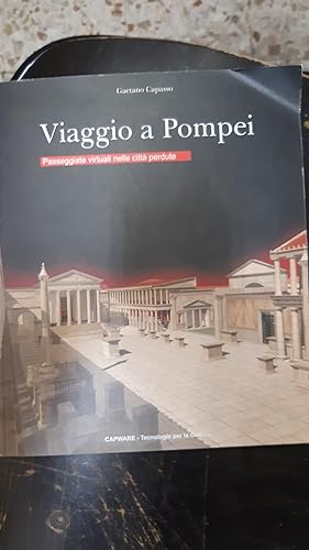 Seller image for VIAGGIO A POMPEI.PASSEGGIATE VIRTUALI NELLE CITTA' PERDUTE for sale by Libreria D'Agostino