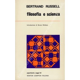 Seller image for Filosofia e scienza. Introduzione di Bruno Widmar for sale by Libreria Antiquaria Giulio Cesare di Daniele Corradi