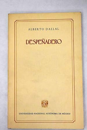 Immagine del venditore per Despeadero venduto da Alcan Libros