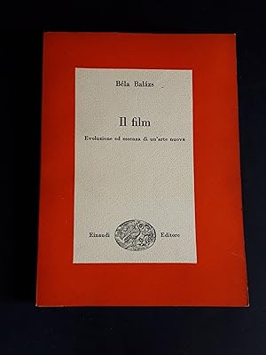 Balazs Béla. Il film. Einaudi. 1952 - I