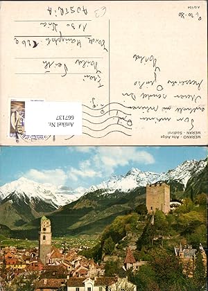 Bild des Verkufers fr 667137,Merano Alto Adige Meran Sdtirol Italy zum Verkauf von Versandhandel Lehenbauer
