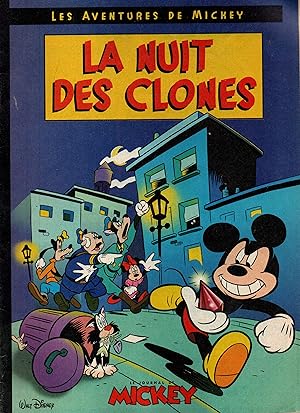 Seller image for Les aventures de Mickey.La nuit des clones for sale by JP Livres