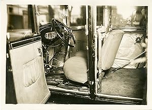 "Dispositif de conduite pour handicapés" Photo de presse originale G. DEVRED Agence ROL Paris (1931)