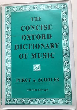 The Concise Oxford Dictionary Of Music