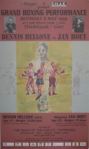 Grand Boxing Performance : Dennis Bellone vs Jan Hoet - Saturday 8 May 1999 at 7 pm - Citadelpark...