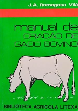 Imagen del vendedor de MANUAL DE CRIAO DE GADO BOVINO. a la venta por Livraria Castro e Silva