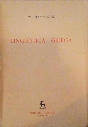 LINGÜÍSTICA GRIEGA.