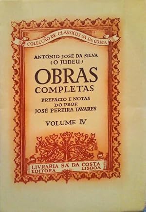 Bild des Verkufers fr OBRAS COMPLETAS, VOLUME IV. [BROCHADO - TIR. ESPECIAL] zum Verkauf von Livraria Castro e Silva