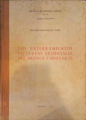 LOS ENTERRAMIENTOS EN CUEVAS ARTIFICIALES DEL BRONCE I HISPANICO.