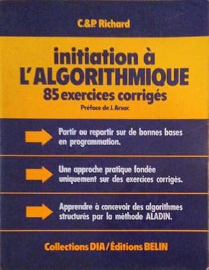 INITIATION À L'ALGORITHMIQUE.