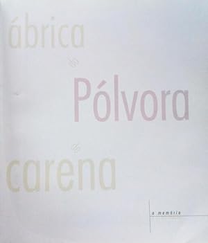 Seller image for FBRICA DA PLVORA DE BARCARENA. for sale by Livraria Castro e Silva