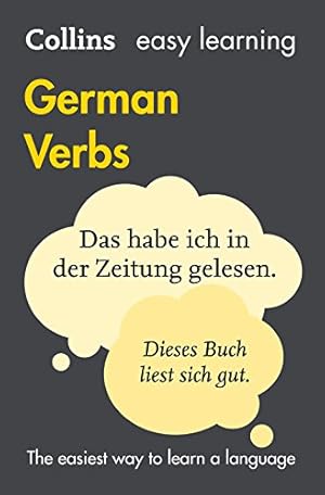 Immagine del venditore per Collins Easy Learning German   Easy Learning German Verbs by Collins Dictionaries [Paperback ] venduto da booksXpress