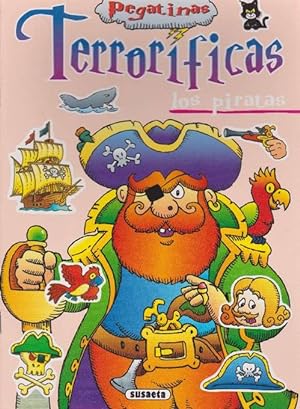 Bild des Verkufers fr Pegatinas terrorficas los piratas. Edad: 3+. zum Verkauf von La Librera, Iberoamerikan. Buchhandlung