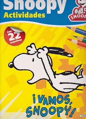 Bild des Verkufers fr Snoopy actividades. Con pegatinas. Edad: 4+. zum Verkauf von La Librera, Iberoamerikan. Buchhandlung