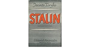 Imagen del vendedor de Stalin Anlisis Espectral a la venta por Guido Soroka Bookseller