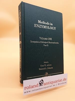 Bild des Verkufers fr Energetics of Biological Macromolecules, Part B (Volume 295) (Methods in Enzymology, Volume 295) zum Verkauf von Roland Antiquariat UG haftungsbeschrnkt