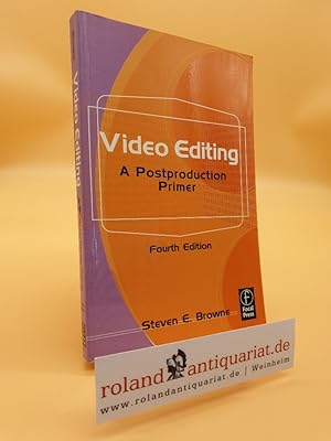Bild des Verkufers fr Video Editing. A Postproduction Primer zum Verkauf von Roland Antiquariat UG haftungsbeschrnkt