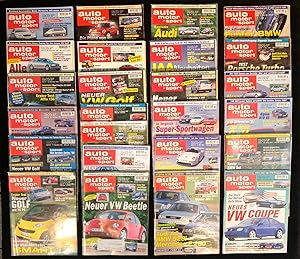 Auto Motor und Sport. Jahrgang 1997, 25 Ausgaben ( ohne Nr. 9)