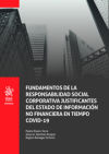 Seller image for Fundamentos de la Responsabilidad Social Corporativa Justificantes del Estado de Informacin no Financiera en Tiempo COVID-19 for sale by AG Library