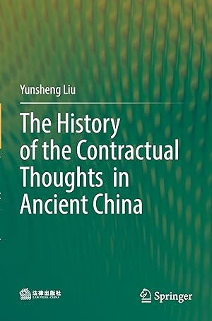 Seller image for The History of the Contractual Thoughts in Ancient China for sale by moluna