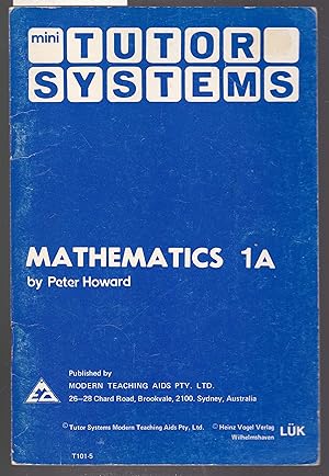 Tutor Systems : Mini Tutor Systems : Mathematics 1A : For Use with Mini Tutor Systems 12 Tile Pat...