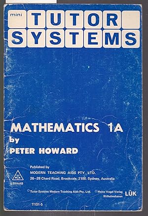 Tutor Systems : Mini Tutor Systems : Mathematics 1A : For Use with Mini Tutor Systems 12 Tile Pat...