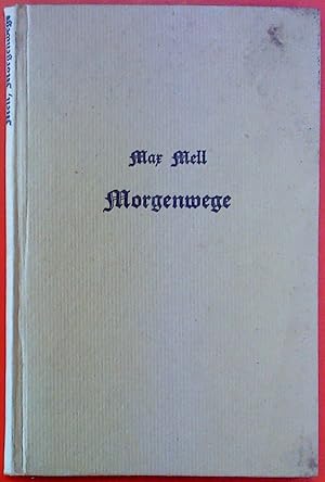 Imagen del vendedor de Morgenwege. Erzhlungen und Legenden. a la venta por biblion2