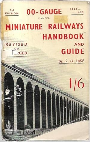 Imagen del vendedor de 00-Gauge (16.5mm) Miniature Railways Handbook and Guide. 1954-1955. a la venta por City Basement Books