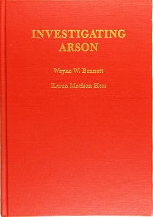 Immagine del venditore per Investigating Arson. venduto da Entelechy Books