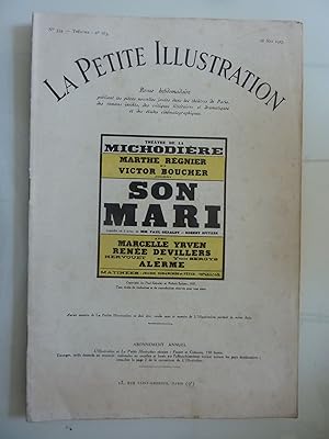 Seller image for La Petite Illustration 28 Mai 1927 SON MARI Comedie en trois actes for sale by Historia, Regnum et Nobilia