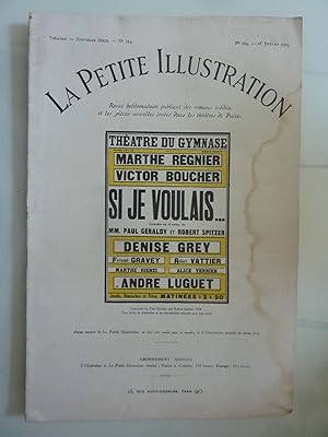 Seller image for La Petite Illustration 26 Julliet 1924 SE JE VOULAIS Comedie en trois actes for sale by Historia, Regnum et Nobilia