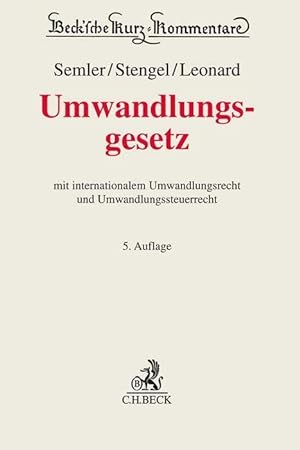 Seller image for Umwandlungsgesetz for sale by moluna