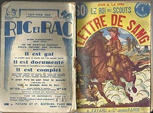 Bild des Verkufers fr Le Roi Des Scouts N 6 - Lettre De Sang zum Verkauf von JLG_livres anciens et modernes