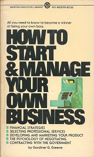 Bild des Verkufers fr How to Start & Manage Your Own Business zum Verkauf von Storbeck's