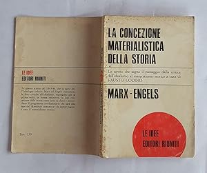 Image du vendeur pour La concezione materialistica della storia: Marx-Engels mis en vente par librisaggi