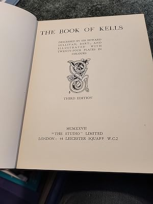 Seller image for The Book Of Kells for sale by SGOIS