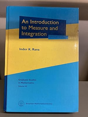 Seller image for An Introduction to Measure and Integration (Graduate Studies in Mathematics) for sale by Chamblin Bookmine