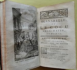 OEUVRES de MOLIÈRE - nouvelle édition - tome second - 1758