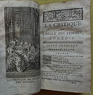 OEUVRES de MOLIÈRE - nouvelle édition - tome troisième - 1758